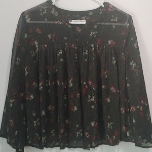 Avec Les Filles translucent top